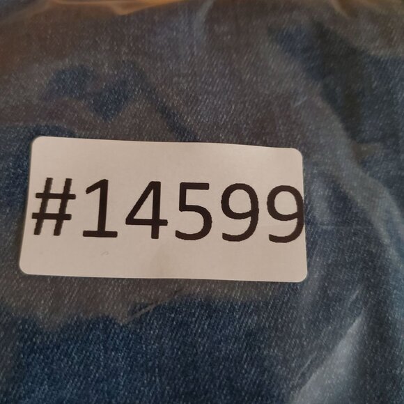 Tahari Jeans Women’s Size 16 Blue Kelly Skinny Distressed Stretch Denim - Picture 13 of 13